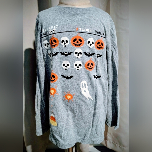 OshKosh B'gosh Other - OshKosh B'gosh Gray Halloween T-Shirt